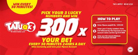 tatua 3 number generator|How To Play Tatua Tatu: Playing and Winning Tatua 3.